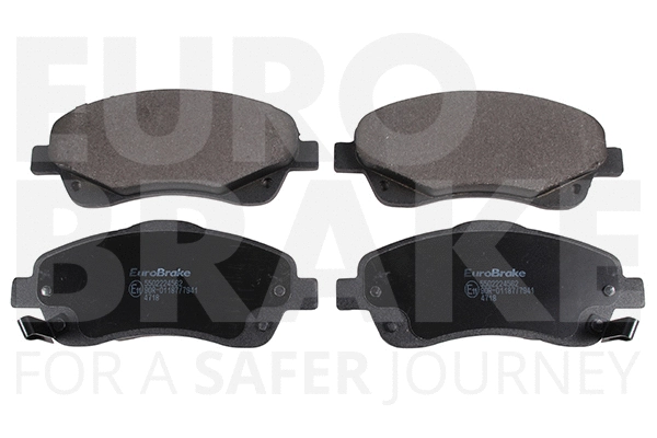 Kit de plaquettes de frein, frein à disque EUROBRAKE 5502224562