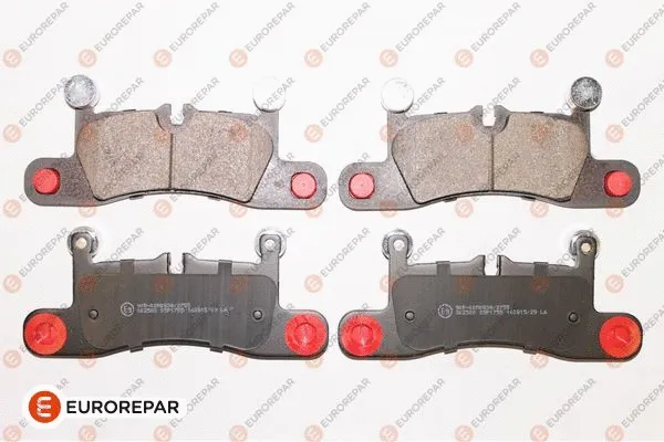 Kit de plaquettes de frein, frein à disque EUROREPAR 1639379380
