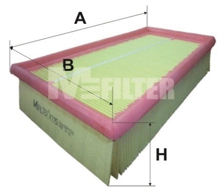 Filtre à air MFILTER K 775