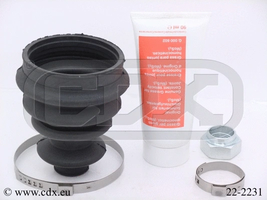 Jeu de joints-soufflets, arbre de commande CDX 22-2231