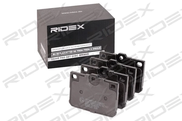 Kit de plaquettes de frein, frein à disque RIDEX 402B1016