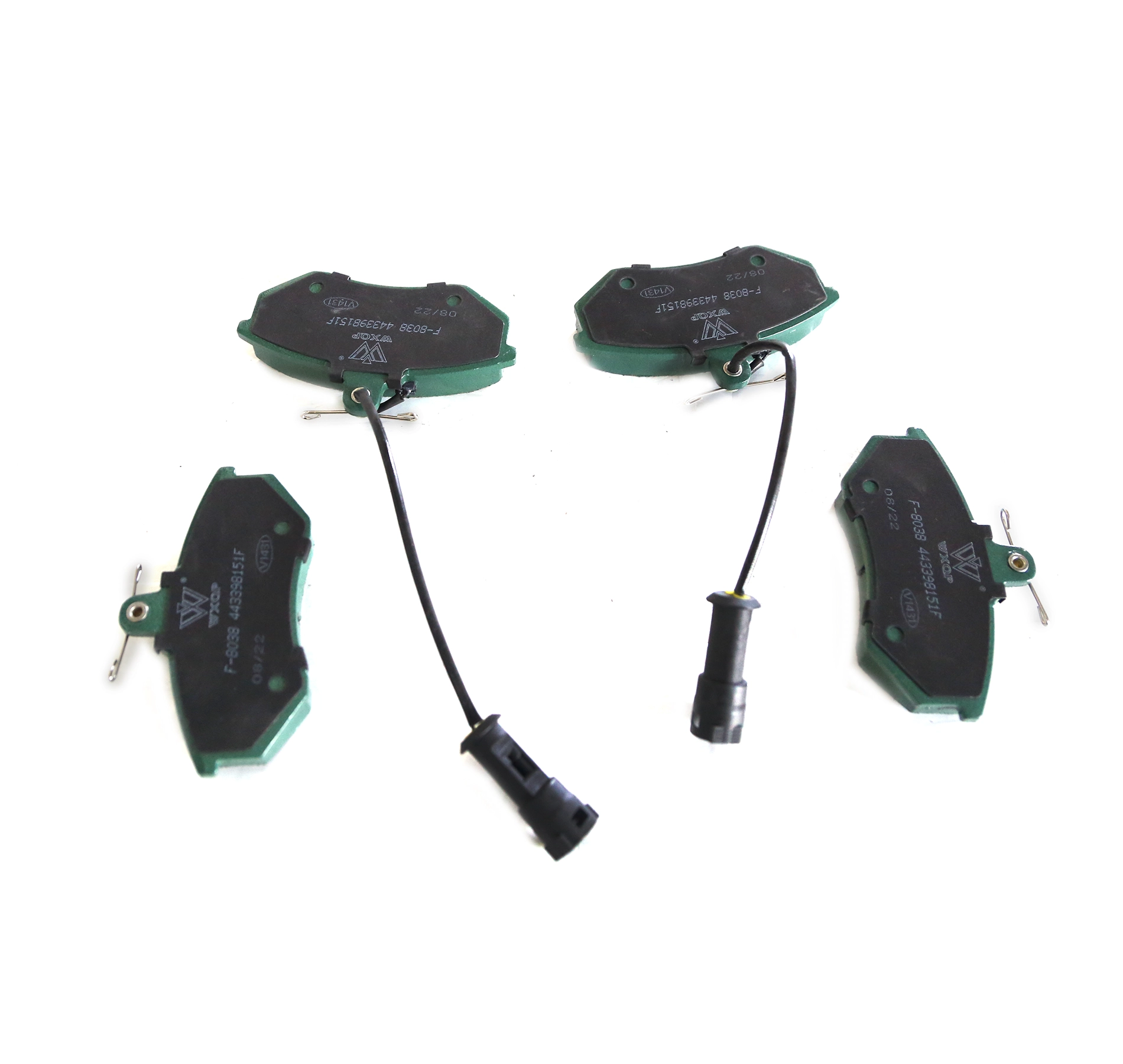 Kit de plaquettes de frein, frein à disque WXQP 340127