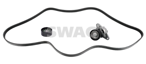 Jeu de courroies trapézoïdales à nervures SWAG 33 10 9038