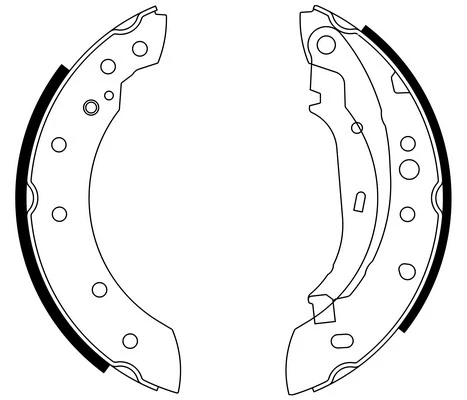Jeu de mâchoires de frein E.T.F. 09-0723