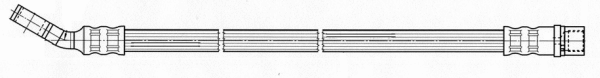 Flexible de frein CEF 512332