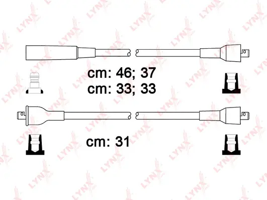 Kit de câbles d'allumage LYNXAUTO SPC8101