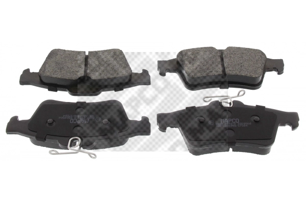 Kit de plaquettes de frein, frein à disque MAPCO 6698