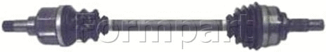 Arbre de transmission FORMPART 21380068/S