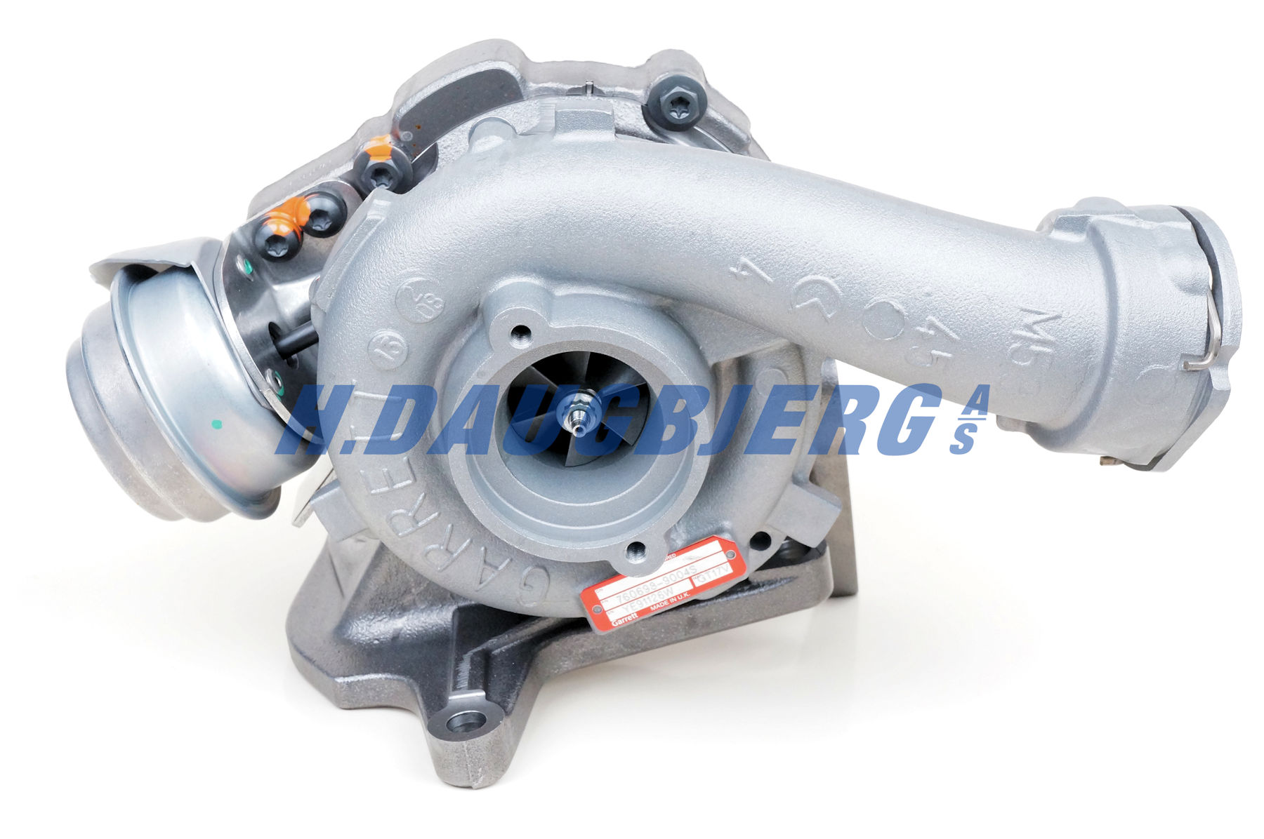 Turbocompresseur, suralimentation H. Daugbjerg 760698-9005S