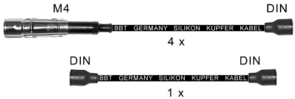 Kit de câbles d'allumage BBT ZK0424