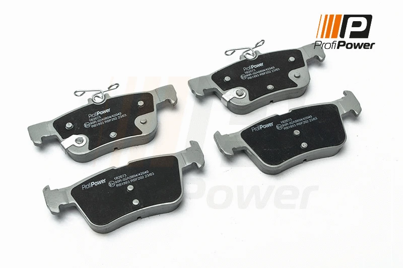 Kit de plaquettes de frein, frein à disque ProfiPower 1B2073