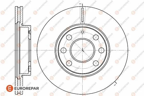 Disque de frein EUROREPAR 1618879480