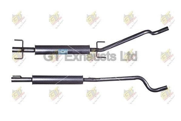 Silencieux central GT Exhausts GGM597