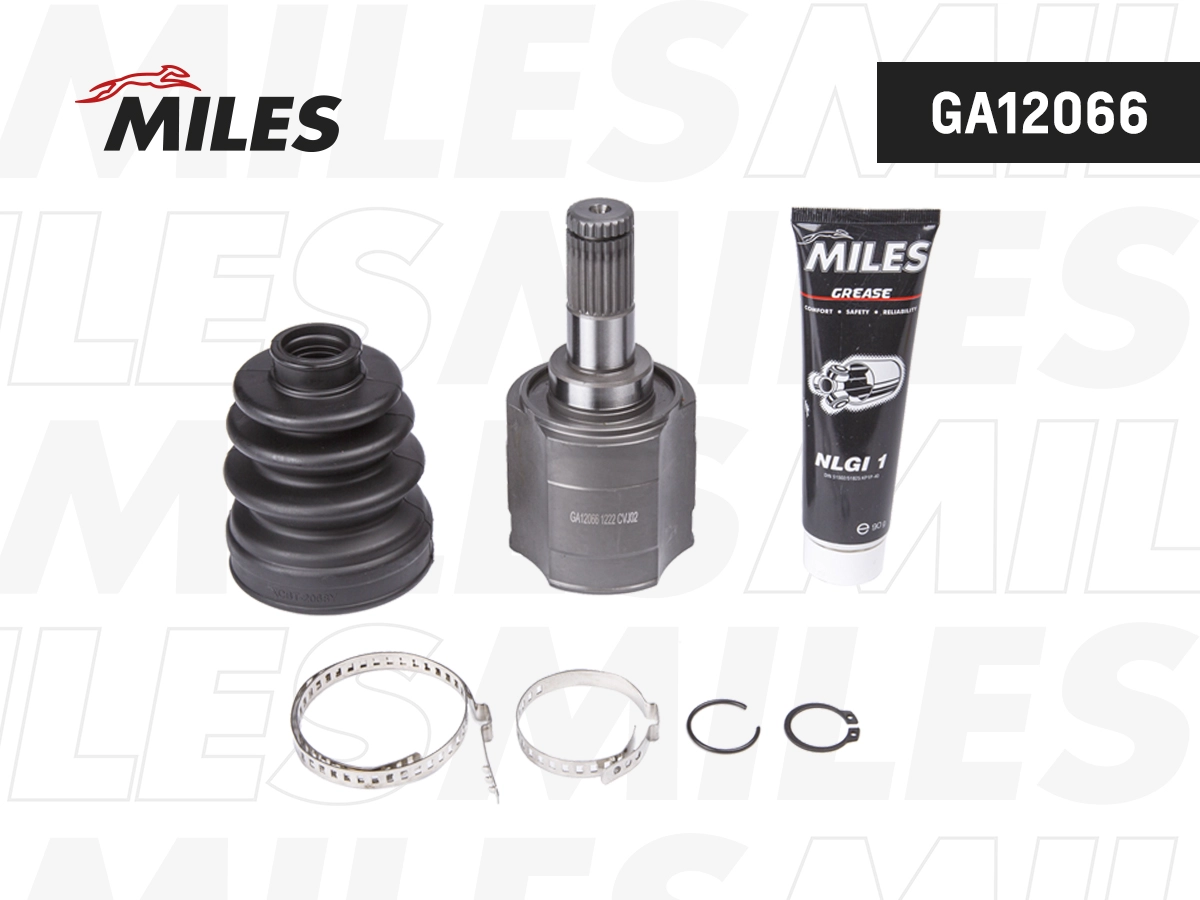 Jeu de joints, arbre de transmission MILES GA12066