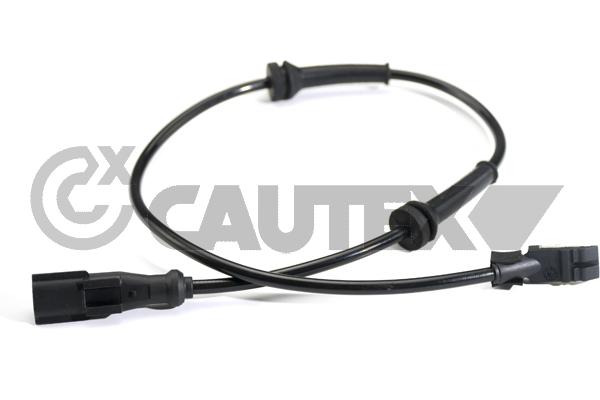 Capteur, vitesse de roue CAUTEX 755262