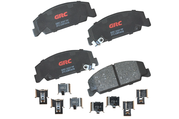 Kit de plaquettes de frein, frein à disque GRC - Ultra Brakes GCD273