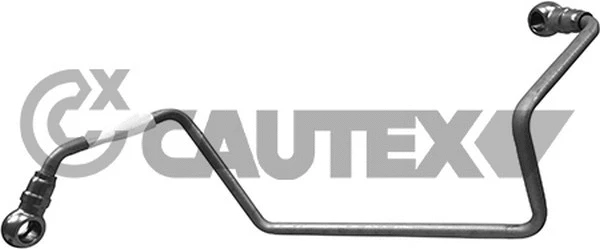 Conduite d'huile, compresseur CAUTEX 757078