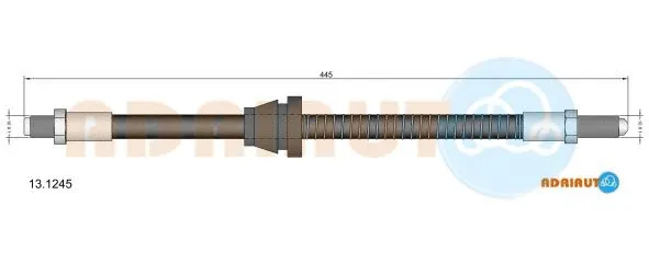Flexible de frein ADRIAUTO 13.1245