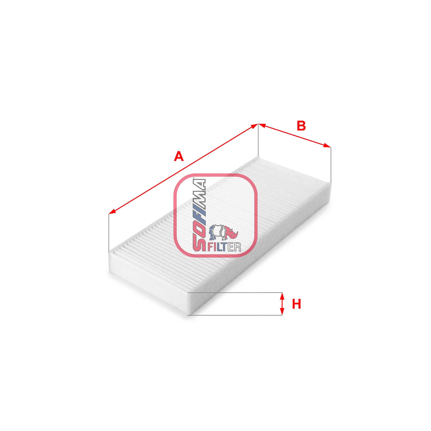 Filtre, air de l'habitacle SOFIMA S 3214 C