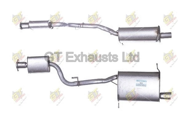 Silencieux arrière GT Exhausts GBM339