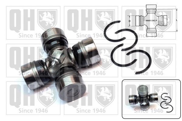 Croisillon, satellite-différentiel QUINTON HAZELL QL504