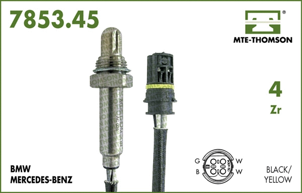 Sonde lambda MTE-THOMSON 7853.45.057