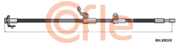Flexible de frein COFLE 92.BH.KI024