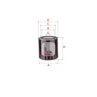Filtre à huile SOFIMA S 7330 R