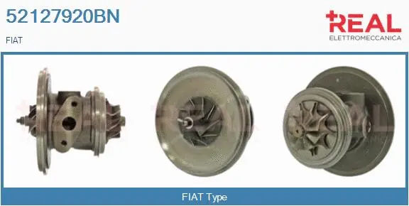 Groupe carter, turbocompresseur REAL 52127920BN