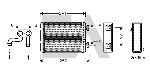 Système de chauffage EACLIMA 45C07017