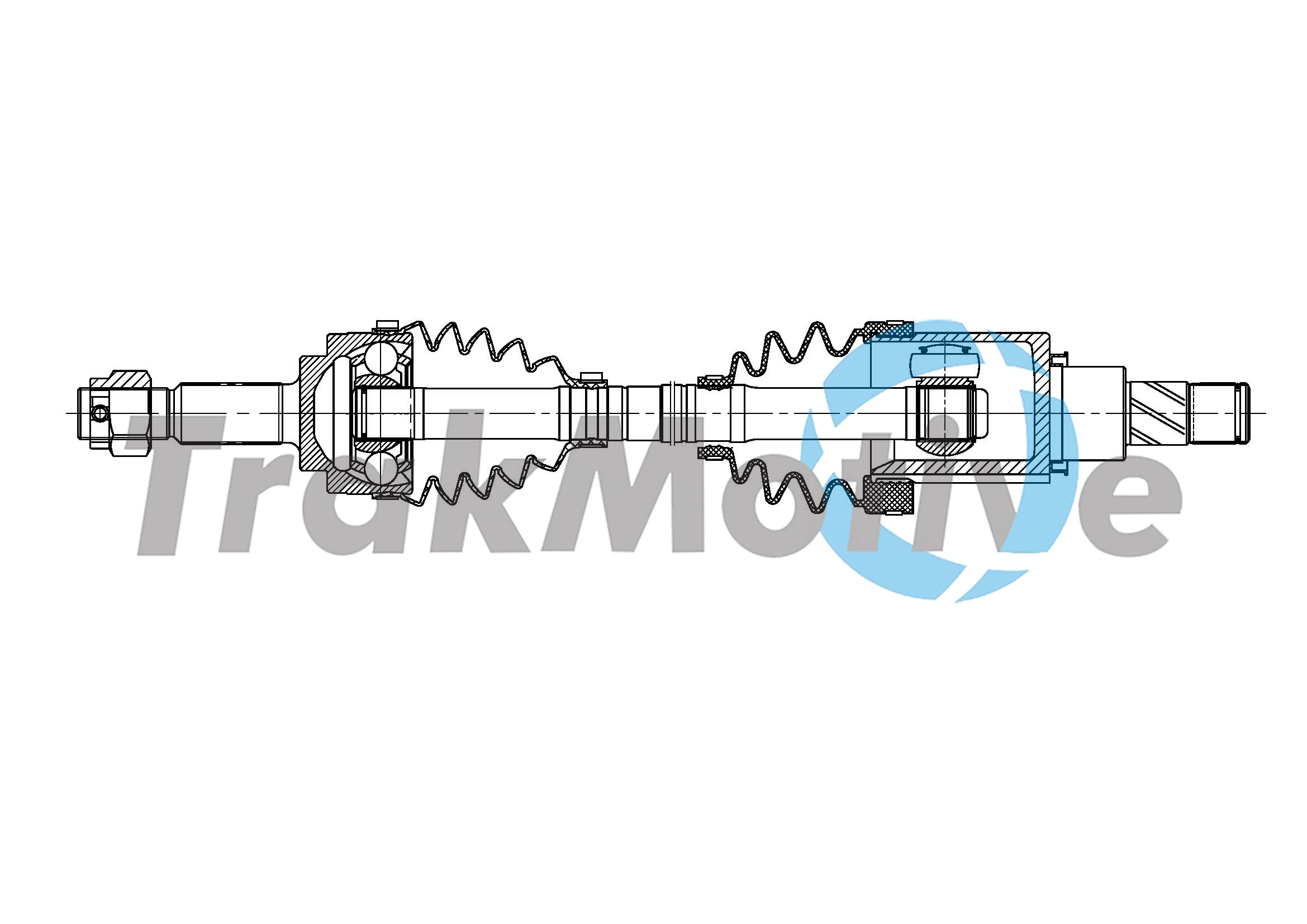 Arbre de transmission TrakMotive 30-2033