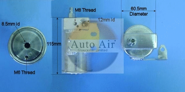 Filtre déshydratant, climatisation AUTO AIR GLOUCESTER 31-8021