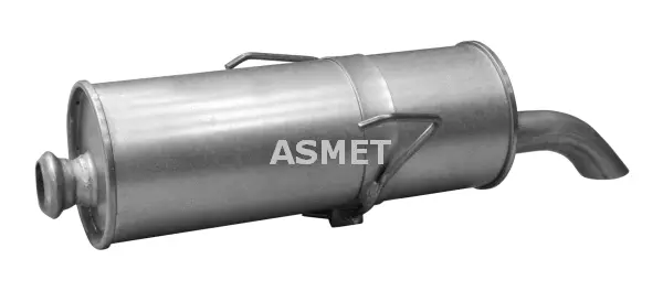 Silencieux arrière ASMET 09.044