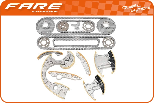 Kit de distribution par chaîne FARE SA 16269