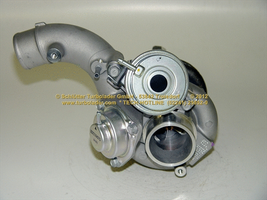 Turbocompresseur, suralimentation SCHLÜTTER TURBOLADER 172-08087