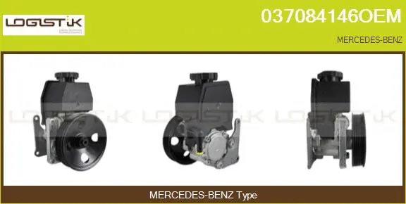 Pompe hydraulique, direction LGK 037084146OEM