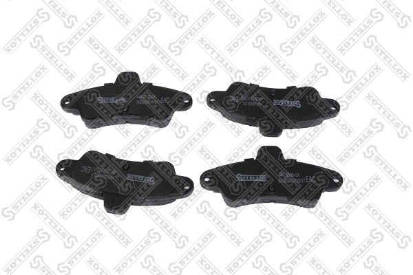 Kit de plaquettes de frein, frein à disque STELLOX 444 000B-SX