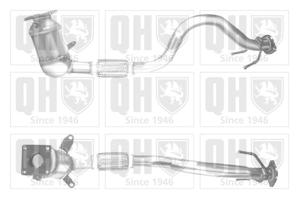 Catalyseur QUINTON HAZELL QCAT91867H