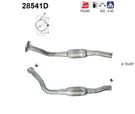 Catalyseur AS 28541D