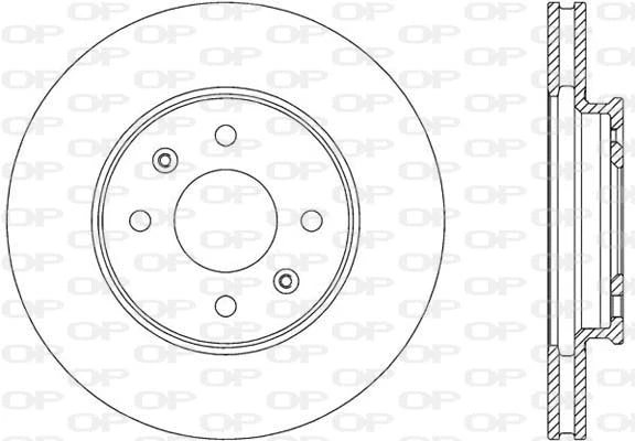 Disque de frein OPEN PARTS BDA2830.20