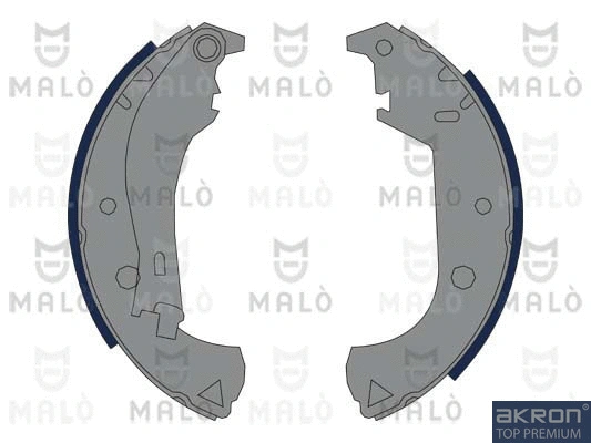 Jeu de mâchoires de frein AKRON-MALÒ 1390073