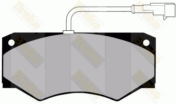 Kit de plaquettes de frein, frein à disque Brake ENGINEERING PA1314