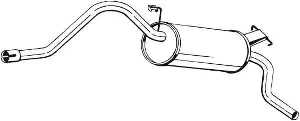 Silencieux arrière BOSAL 281-917
