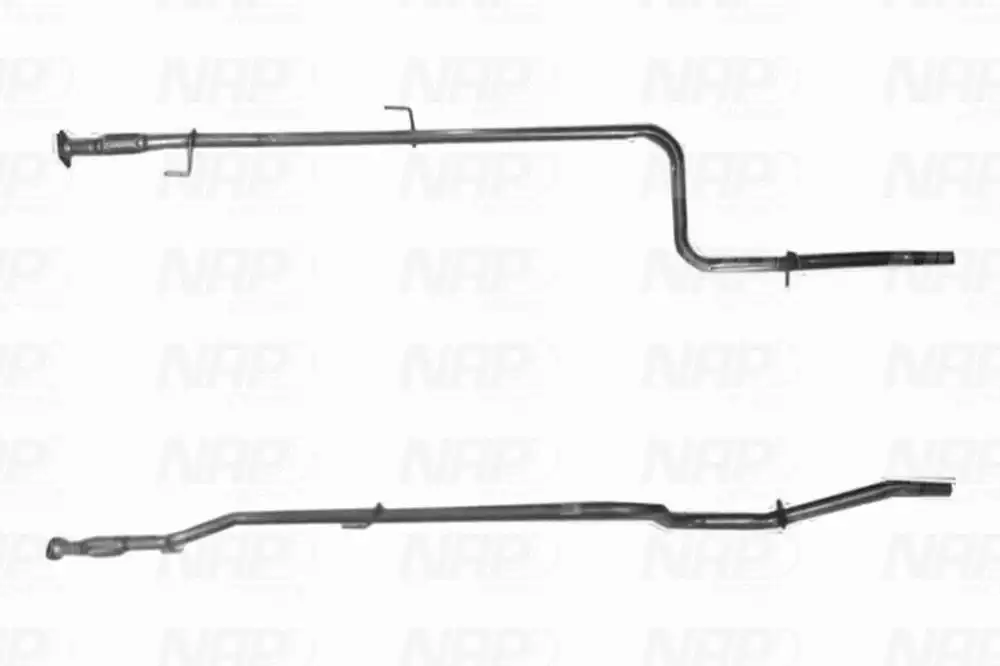Tuyau d'échappement NAP carPARTS GmbH CAC10592