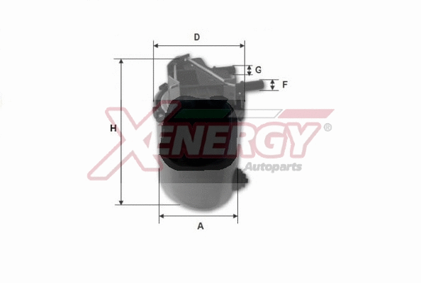 Filtre à carburant AP XENERGY X1509500