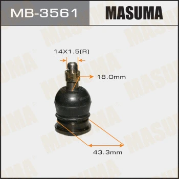 Rotule de suspension MASUMA MB-3561