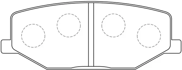 Kit de plaquettes de frein, frein à disque FIT FP0660