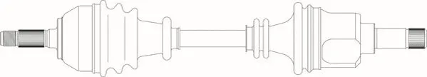 Arbre de transmission GENERAL RICAMBI PE3067