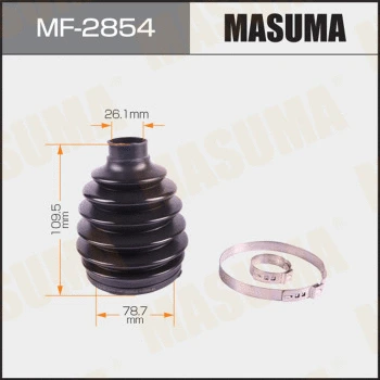 Jeu de joints-soufflets, arbre de commande MASUMA MF-2854