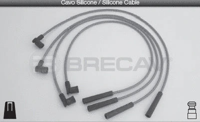 Kit de câbles d'allumage BRECAV 15.541
